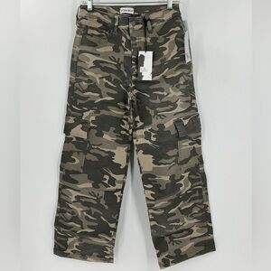 Studio blue camo pants cargo size 27 petite
